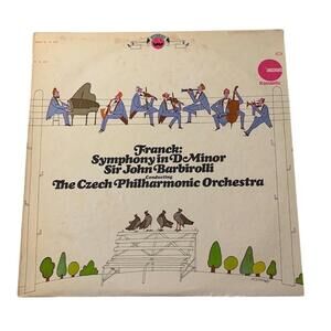 Franck: Symphony in D Minor LP - Sir John Barbirolli - Vinyl Record